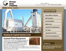 Tablet Screenshot of hermangrant.com